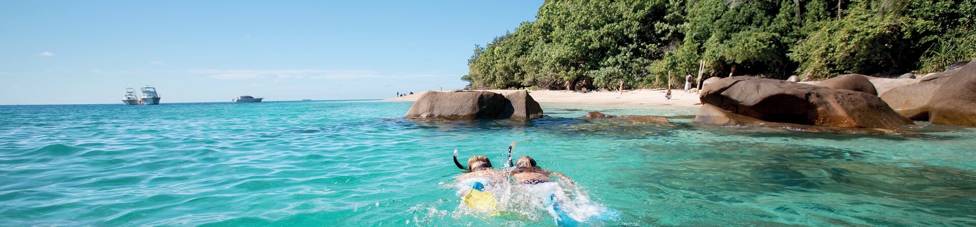 Swimming at Fitzroy Island